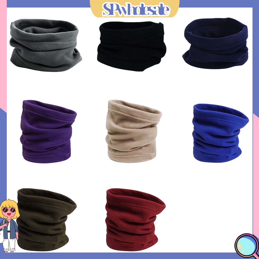 SPwholesale| Khăn choàng cổ hình tròn giữ ấm siêu nhẹ phong cách thể thao thời trang cho nam và nữ