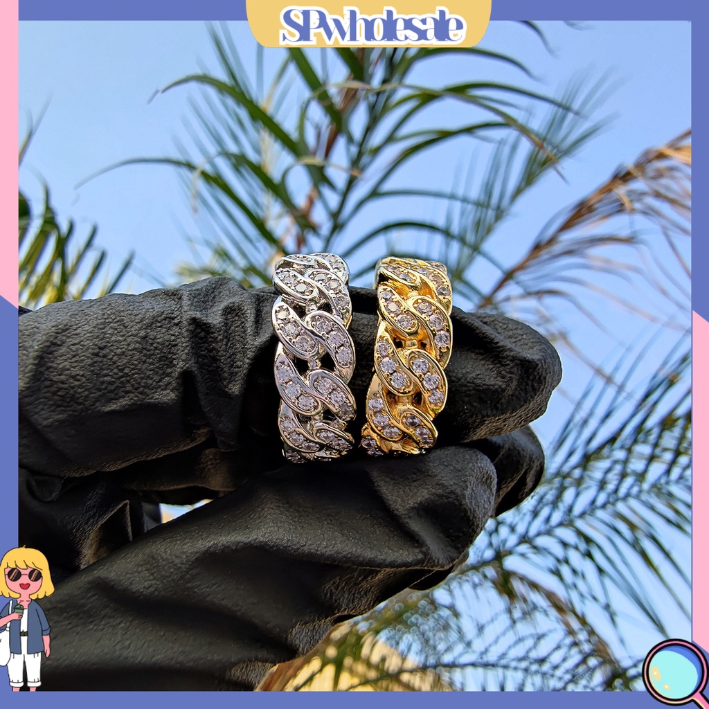 [SPwholesale] Nhẫn Dạng Xoắn Nhiều Màu Thời Trang Thanh Lịch