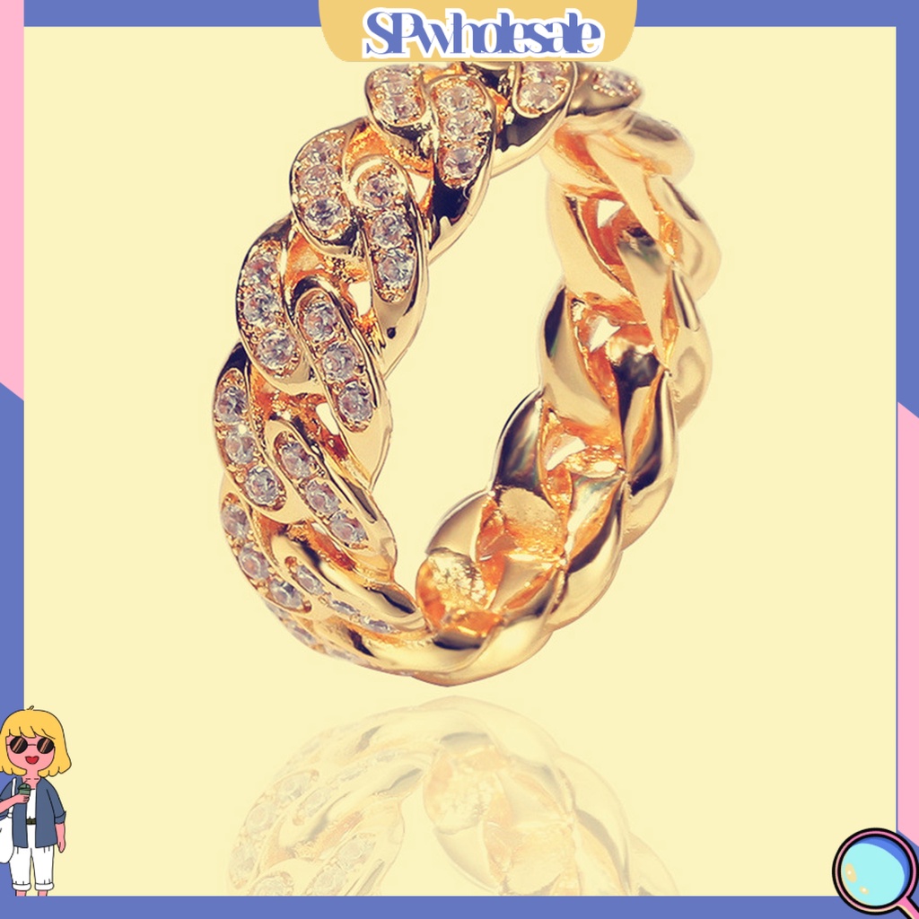 [SPwholesale] Nhẫn Dạng Xoắn Nhiều Màu Thời Trang Thanh Lịch