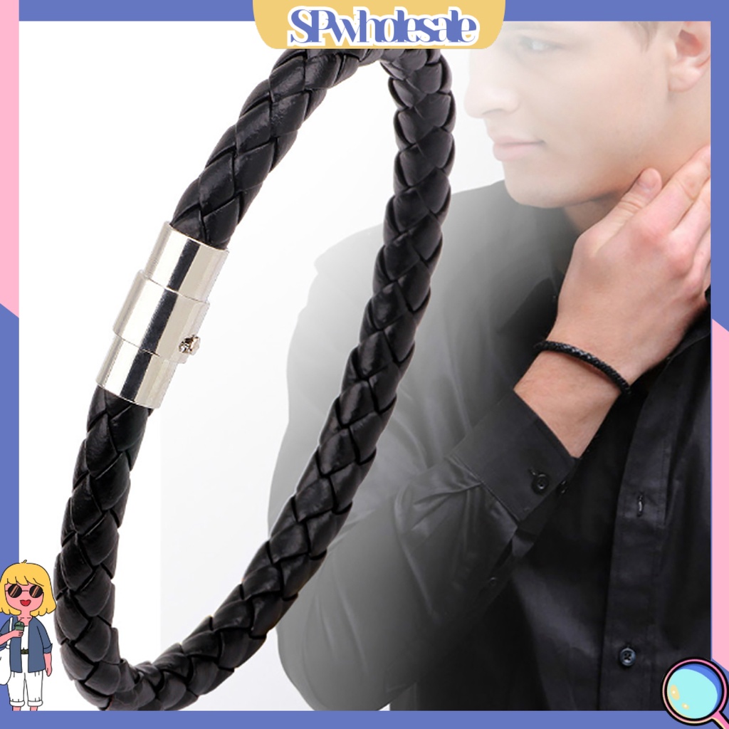 {SPwholesale} Vòng Tay Dây Xích Siêu Nhẹ Đa Năng Cho Nam