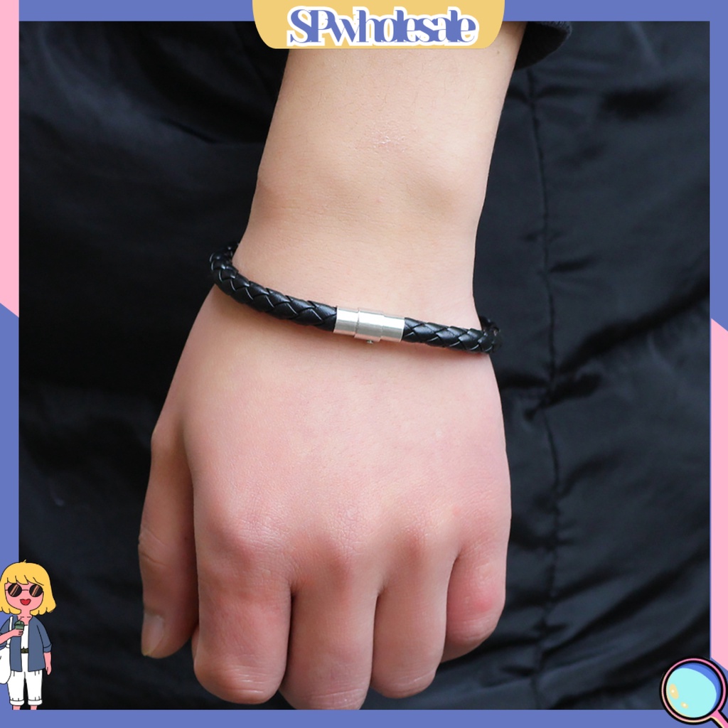 {SPwholesale} Vòng Tay Dây Xích Siêu Nhẹ Đa Năng Cho Nam