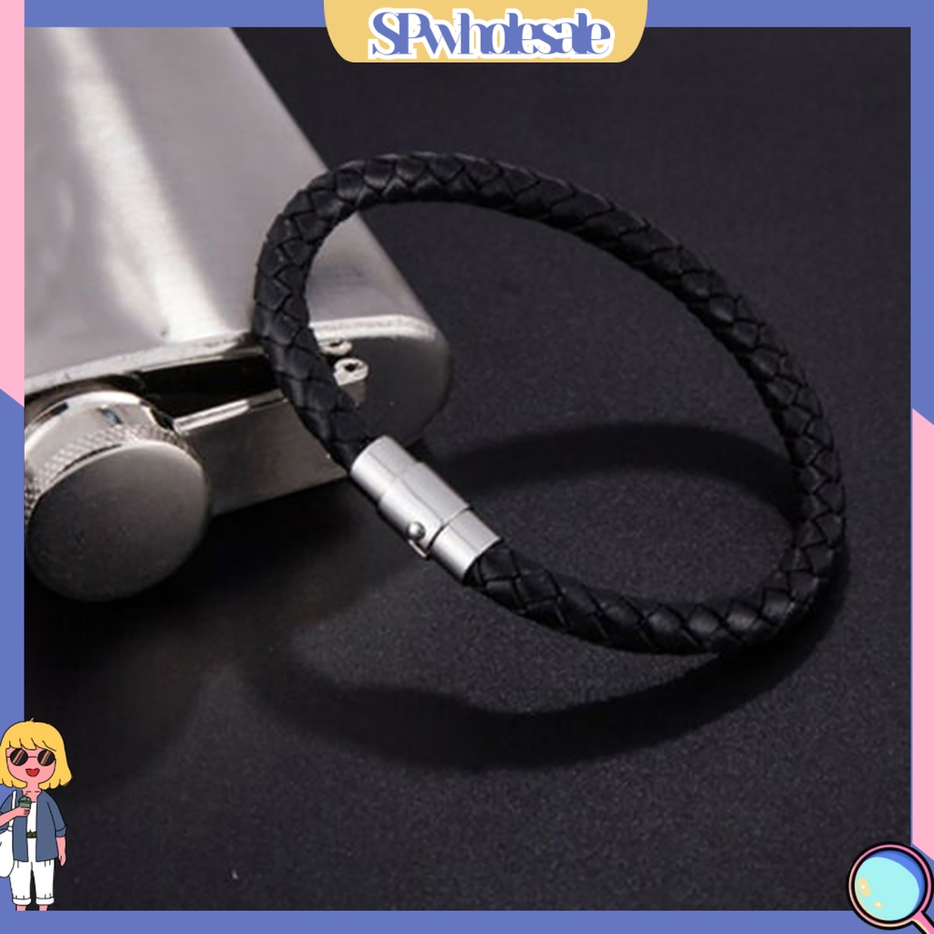 {SPwholesale} Vòng Tay Dây Xích Siêu Nhẹ Đa Năng Cho Nam