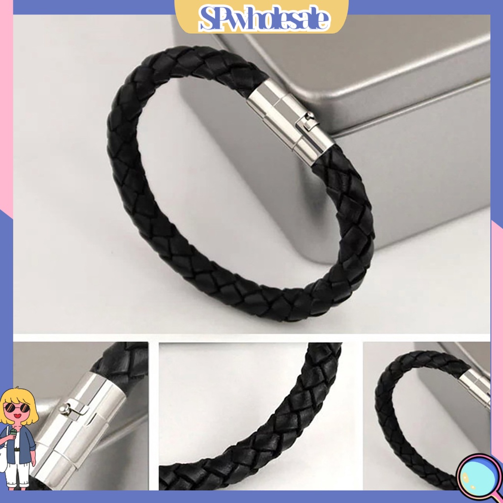 {SPwholesale} Vòng Tay Dây Xích Siêu Nhẹ Đa Năng Cho Nam