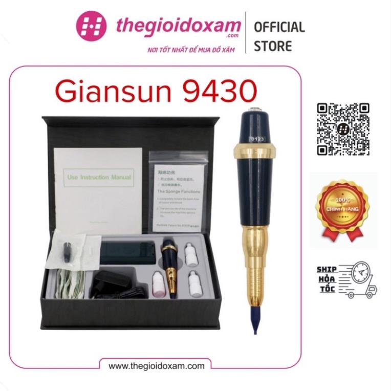Máy Giansun 9430, Máy phun xăm giansun Chính hãng Tem chống giả | thegioidoxam !