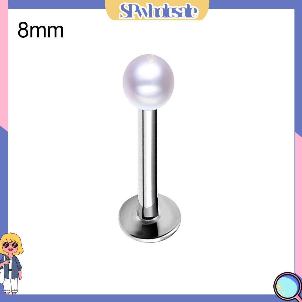 {SPwholesale} Khuyên Xỏ Cơ Thể Đính Ngọc Trai Cá Tính