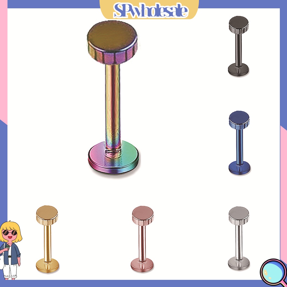 {SPwholesale} Khuyên trang trí cơ thể hình tròn phong cách thời trang unisex