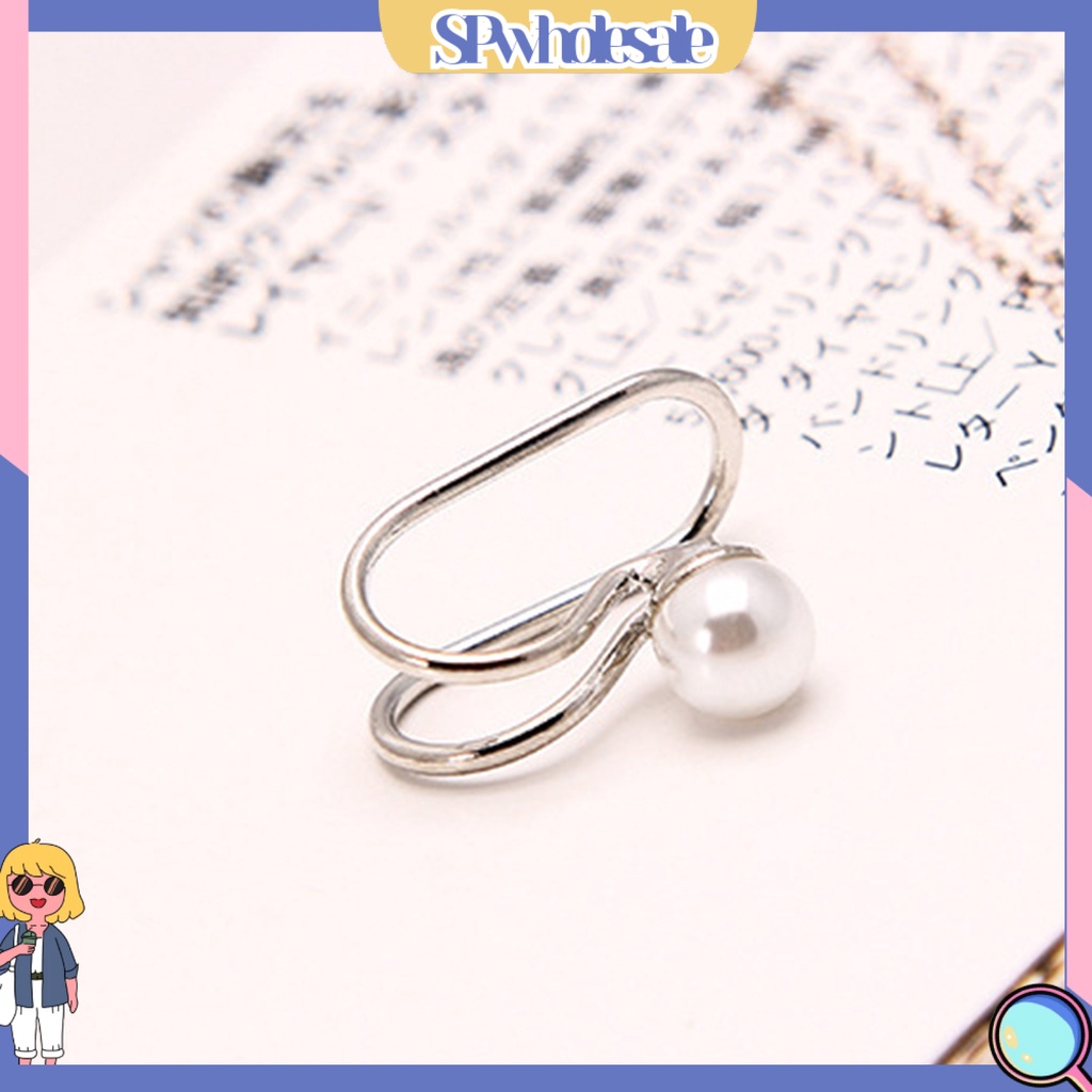 {SPwholesale} Khuyên Kẹp Vành Tai Hình Ngôi Sao Tinh Tế Thời Trang