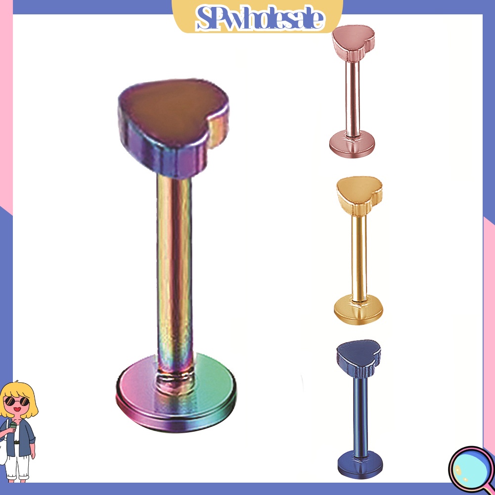 {SPwholesale} Khuyên Đeo Cơ Thể Hình Trái Tim Thời Trang