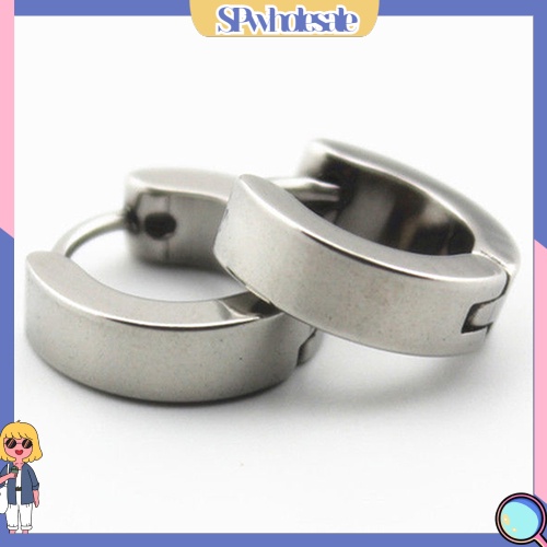 SPwholesale| Bông tai bằng thép không gỉ thời trang phong cách punk gothic cho nam và nữ