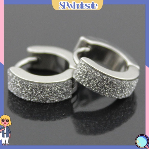 SPwholesale| Bông tai bằng thép không gỉ thời trang phong cách punk gothic cho nam và nữ