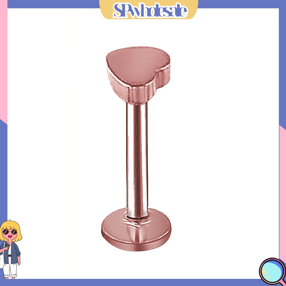 {SPwholesale} Khuyên Đeo Cơ Thể Hình Trái Tim Thời Trang