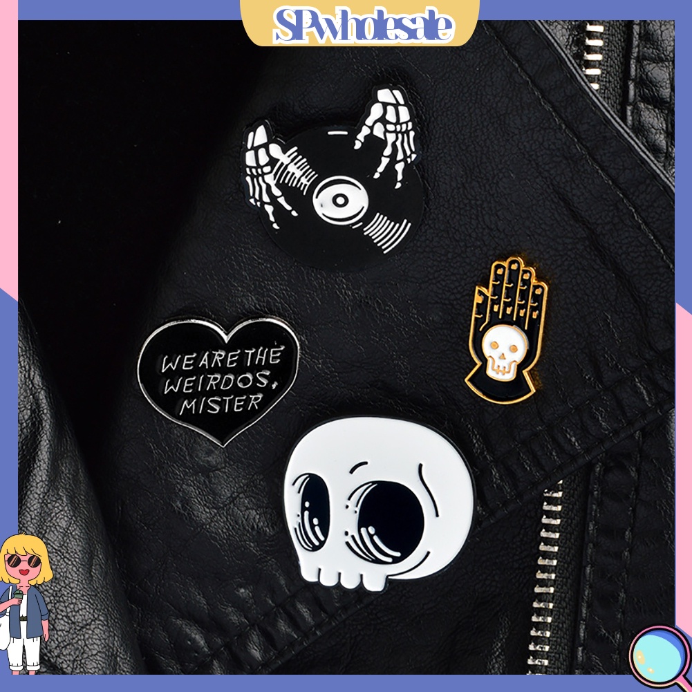 {SPwholesale} Ghim cài áo trang trí kiểu dáng độc đáo phong cách