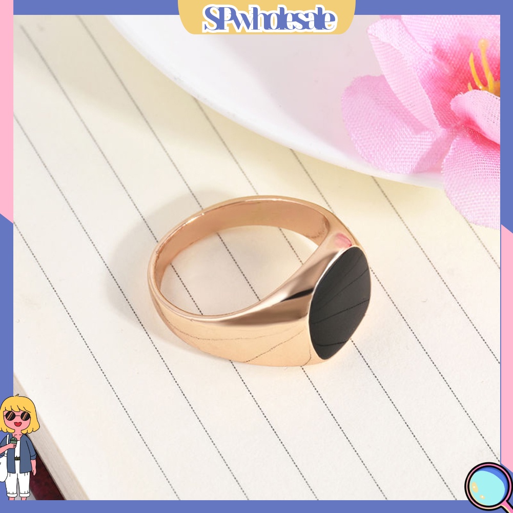 SPwholesale| Nhẫn đeo tay bằng thép không gỉ kiểu dáng thời trang cá tính cho nam