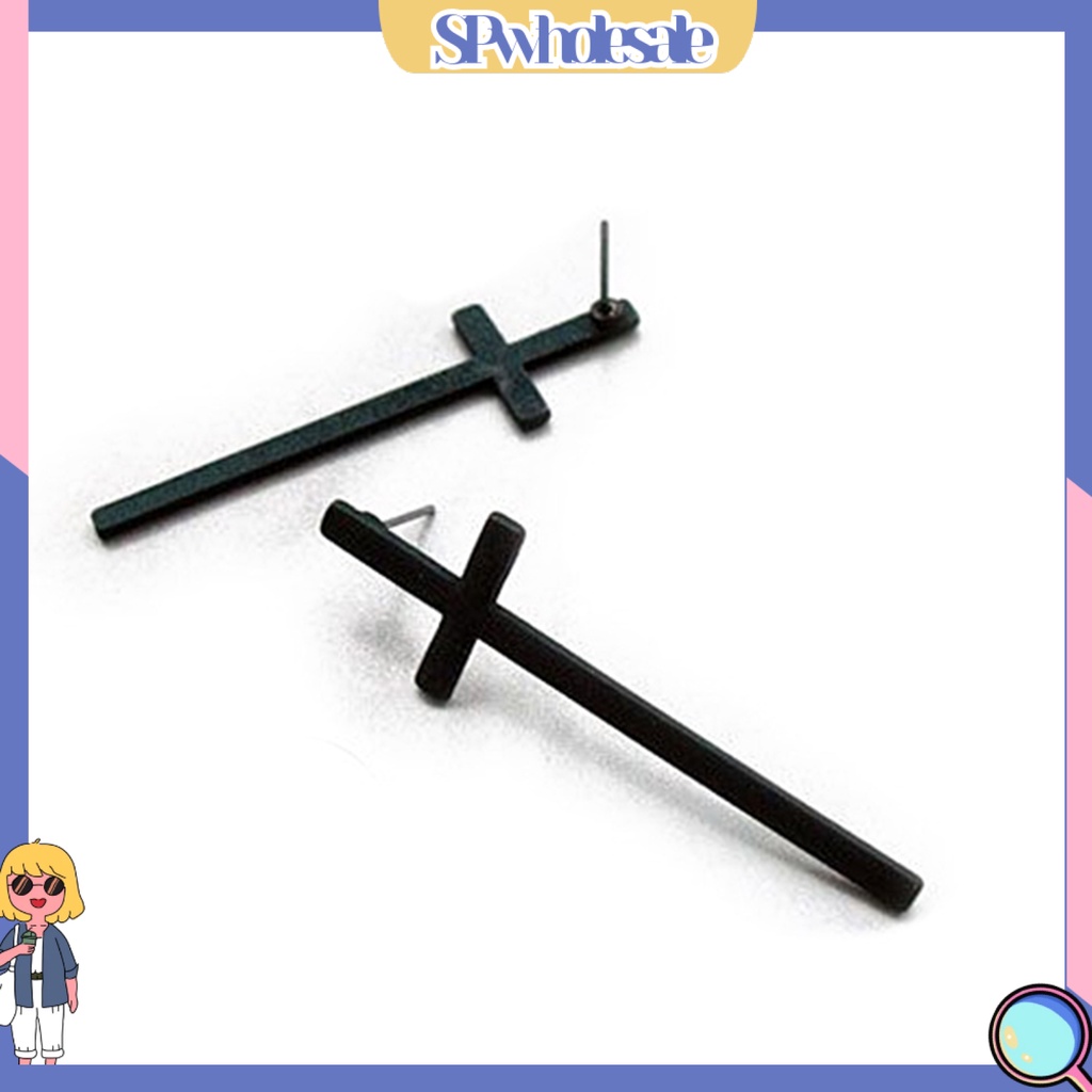 {SPwholesale} Khuyên tai hình thánh giá phong cách cổ điển dành cho cả nam và nữ