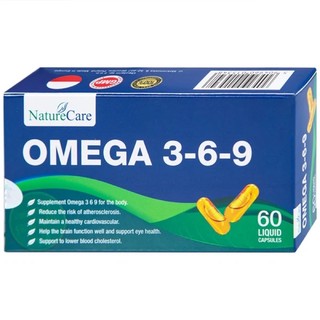 Viên uống omega 3-6-9 naturecare bổ sung omega 3, 6, 9 cho cơ thể