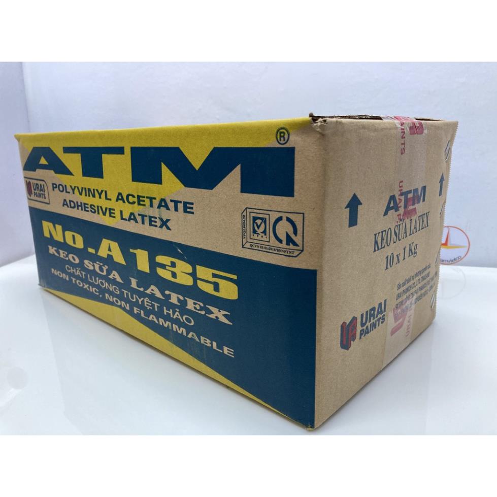 1 Thùng keo sữa Latex ATM 10 bịch 1kg