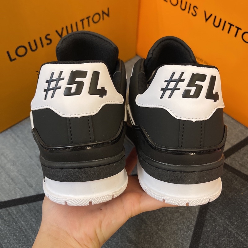 GIÀY LV #54 BLACK WHITE 2023 LAI AU SC