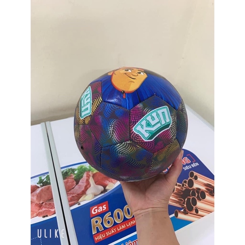 Bóng Kun, bóng Kun phản quang, bóng da Kun, banh Kun size 5 tặng kèm lưới và kim bơm  hàng khuyến mã