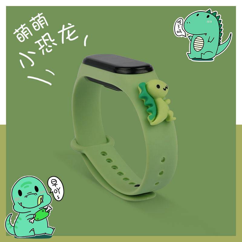 Đồng Hồ Đeo Tay Điện Tử Chống Nước Họa Tiết Hoạt Hình Có Đèn LED Màu Xanh Matcha Phong Cách Hàn Quốc Cho Học Sinh Nữ