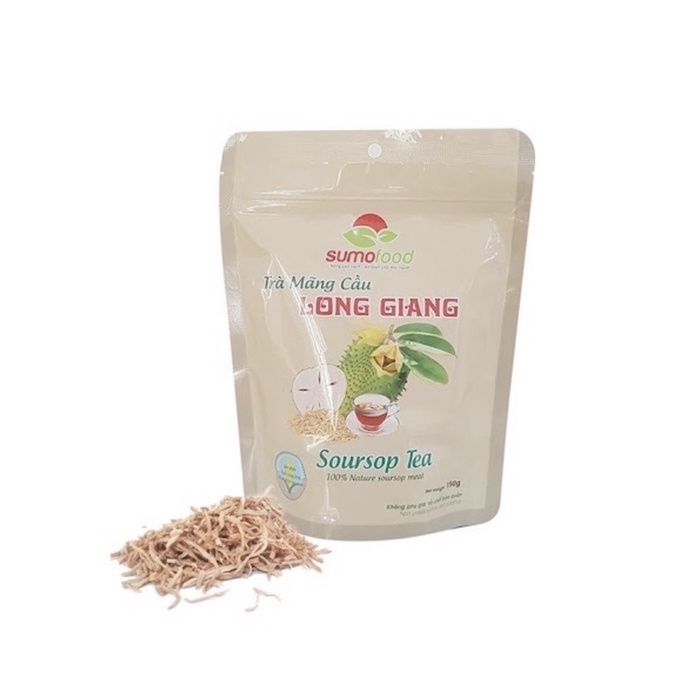 Trà mãng cầu xiêm Long Giang 150g túi zip