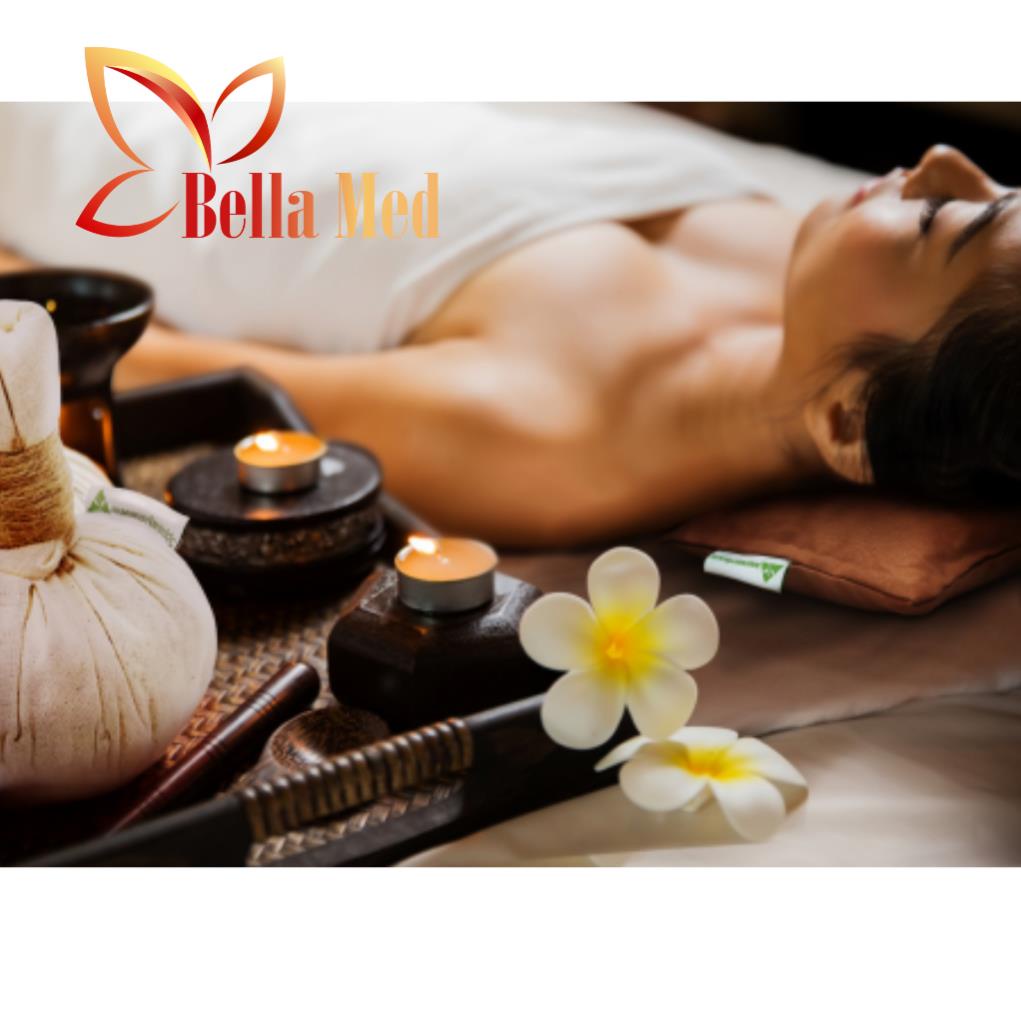 Túi chườm thảo dược nóng lạnh dùng cho spa đông y, masage ấn huyệt