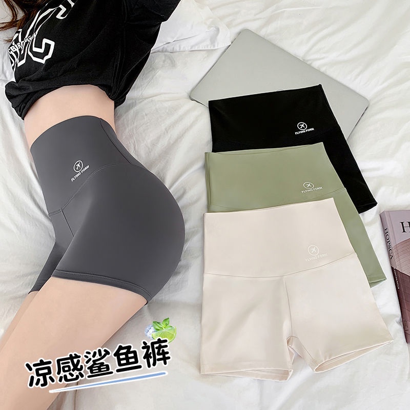 Quần Legging Thể Thao Họa Tiết Da Cá Mập Dáng Ôm Dễ Phối Đồ Cho Nữ