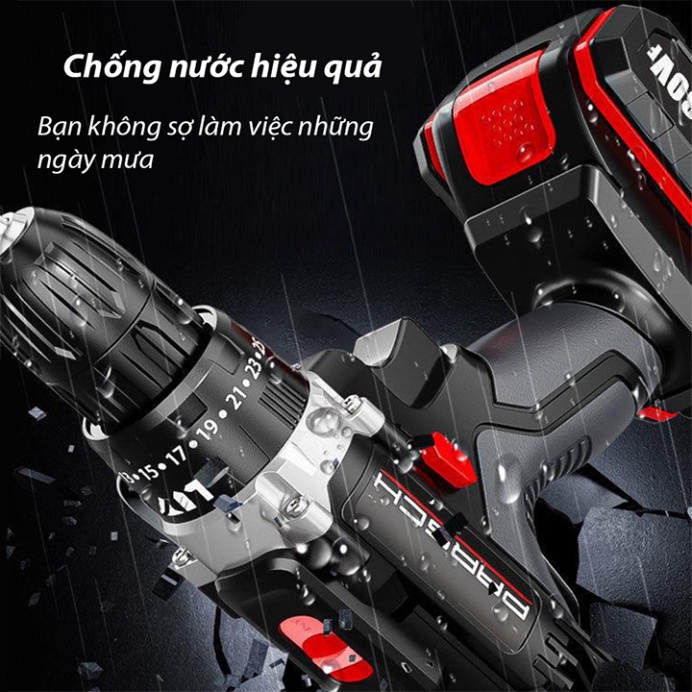 Máy khoan pin bắt vít cầm tay đa năng 12V siêu khỏe