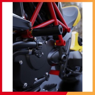 Gù chống đổ sau kiểu moto cho ex / winner - chống đổ nhựa abs - gù chống đổ sau xe máy nhôm cnc