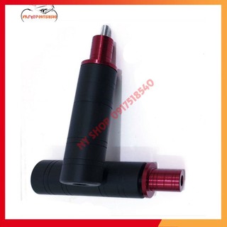 Gù chống đổ sau kiểu moto cho ex / winner - chống đổ nhựa abs - gù chống đổ sau xe máy nhôm cnc