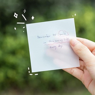 Giấy note, giấy ghi chú trong suốt