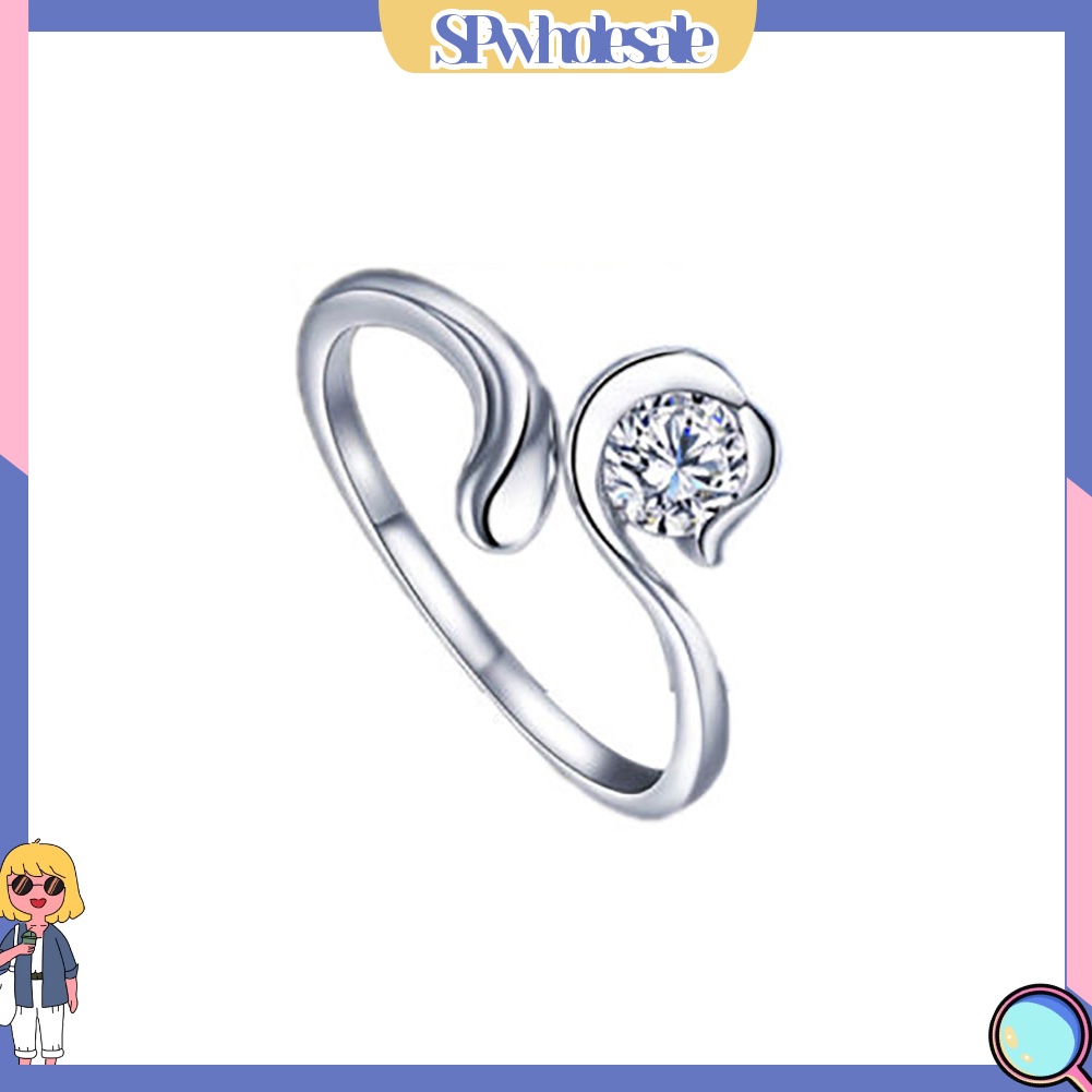 {SPwholesale} Nhẫn mạ bạc dạng chòm sao kiểu dáng đơn giản dành cho cả nam và nữ