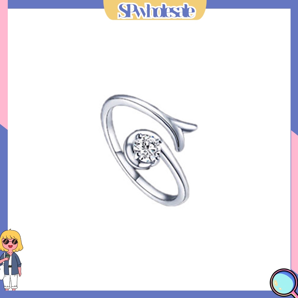 {SPwholesale} Nhẫn mạ bạc dạng chòm sao kiểu dáng đơn giản dành cho cả nam và nữ