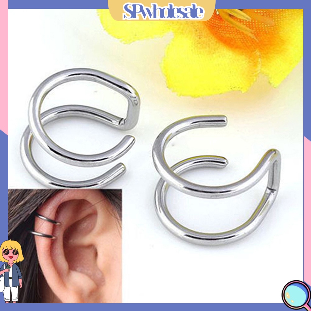 {SPwholesale} Khuyên kẹp vành tai bằng thép không gỉ cá tính