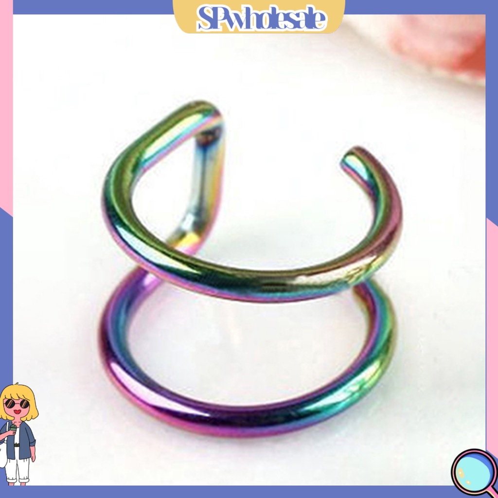 {SPwholesale} Khuyên kẹp vành tai bằng thép không gỉ cá tính