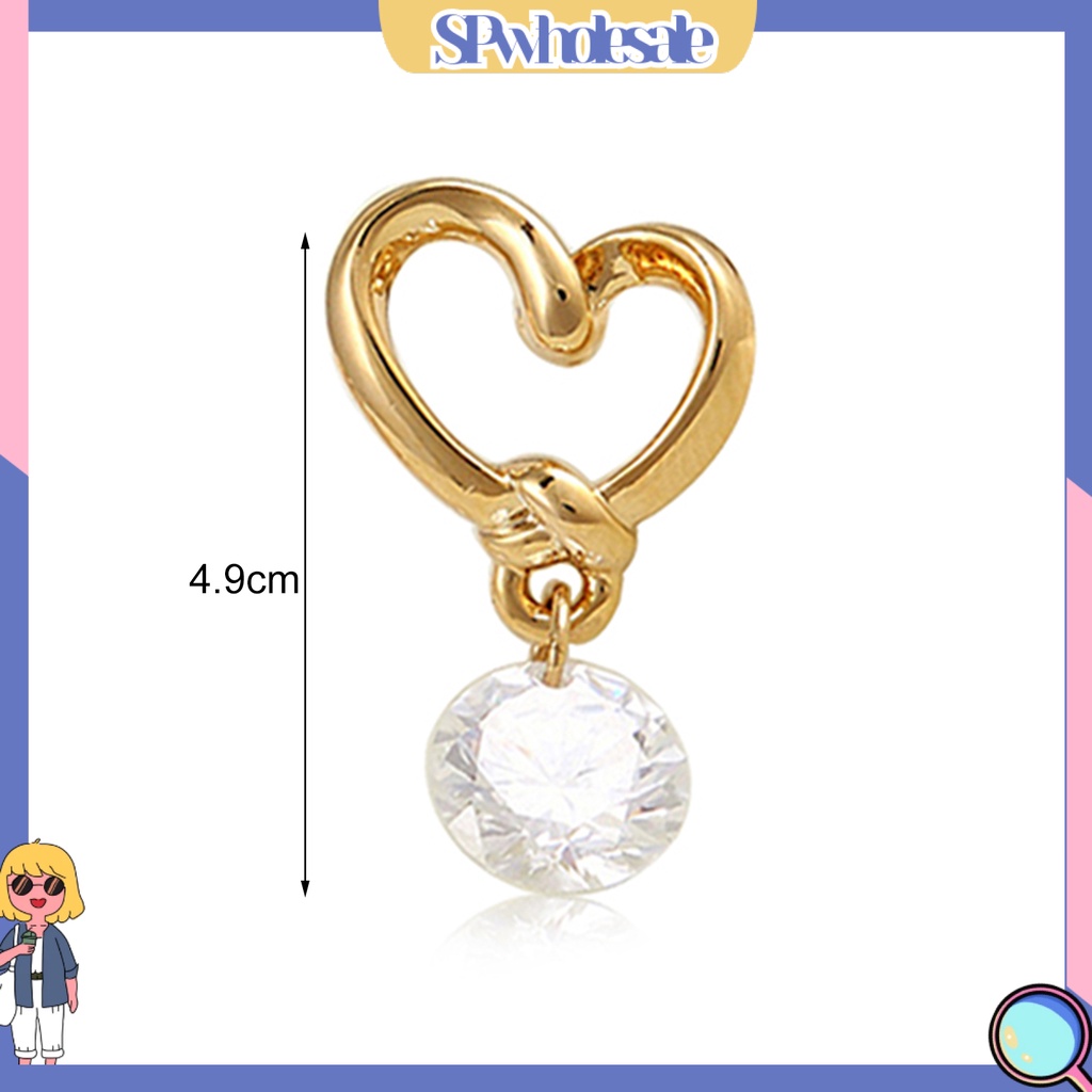 {SPwholesale} Đôi khuyên tai đính nơ và ngọc trai thời trang cho nữ