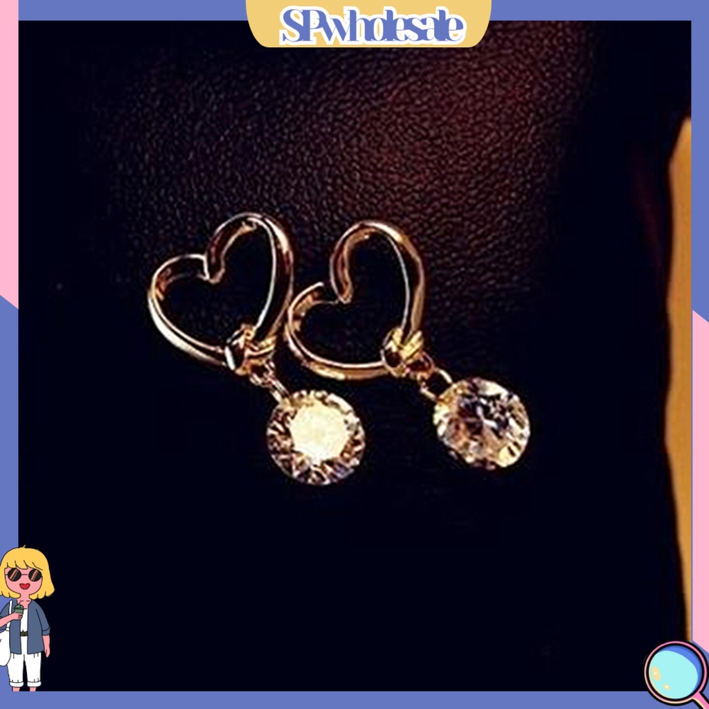 {SPwholesale} Đôi khuyên tai đính nơ và ngọc trai thời trang cho nữ