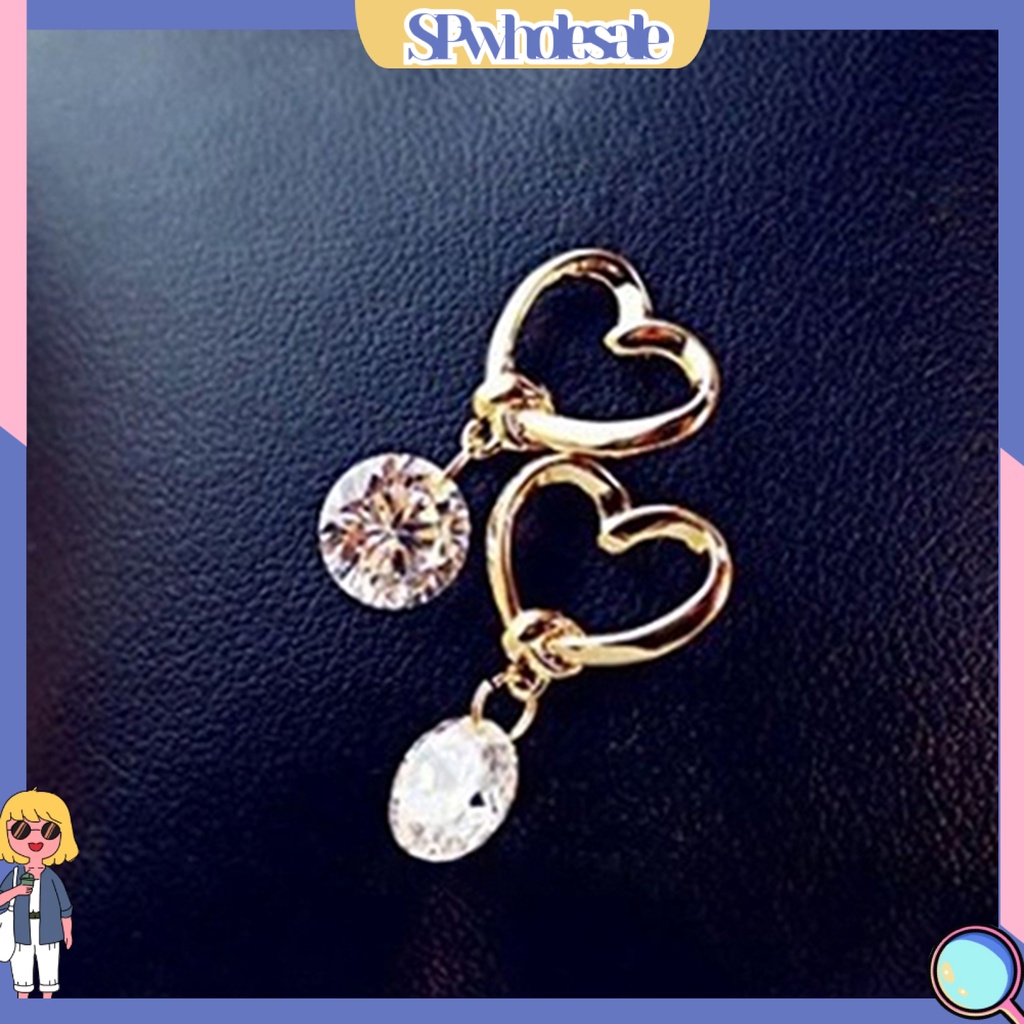 {SPwholesale} Đôi khuyên tai đính nơ và ngọc trai thời trang cho nữ