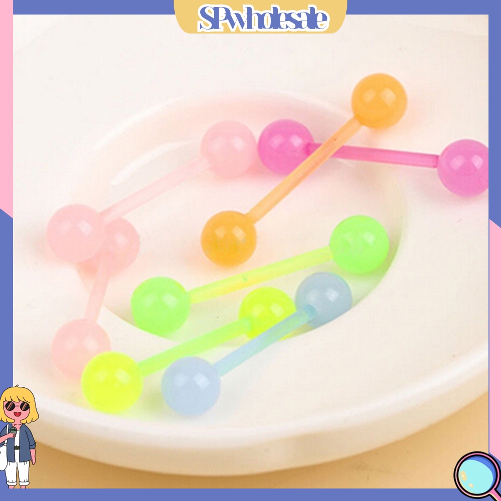 {SPwholesale} Set 7 khuyên đeo cơ thể phát sáng trong bóng tối