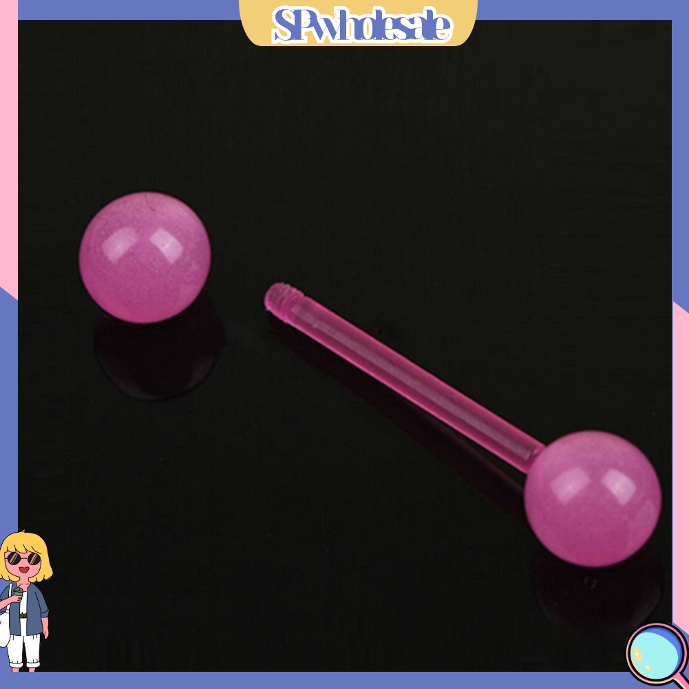 {SPwholesale} Set 7 khuyên đeo cơ thể phát sáng trong bóng tối