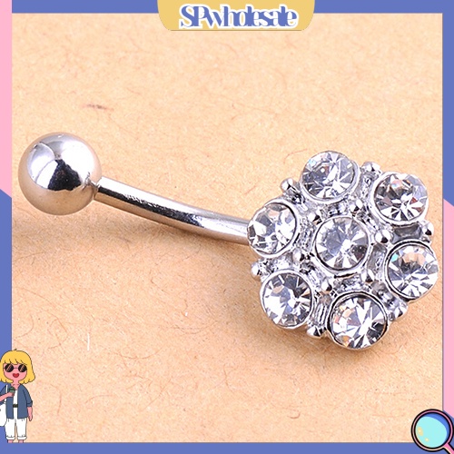 {SPwholesale} Khuyên cơ thể tròn đính đá đẹp mắt