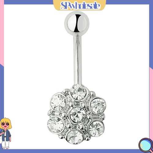 {SPwholesale} Khuyên cơ thể tròn đính đá đẹp mắt