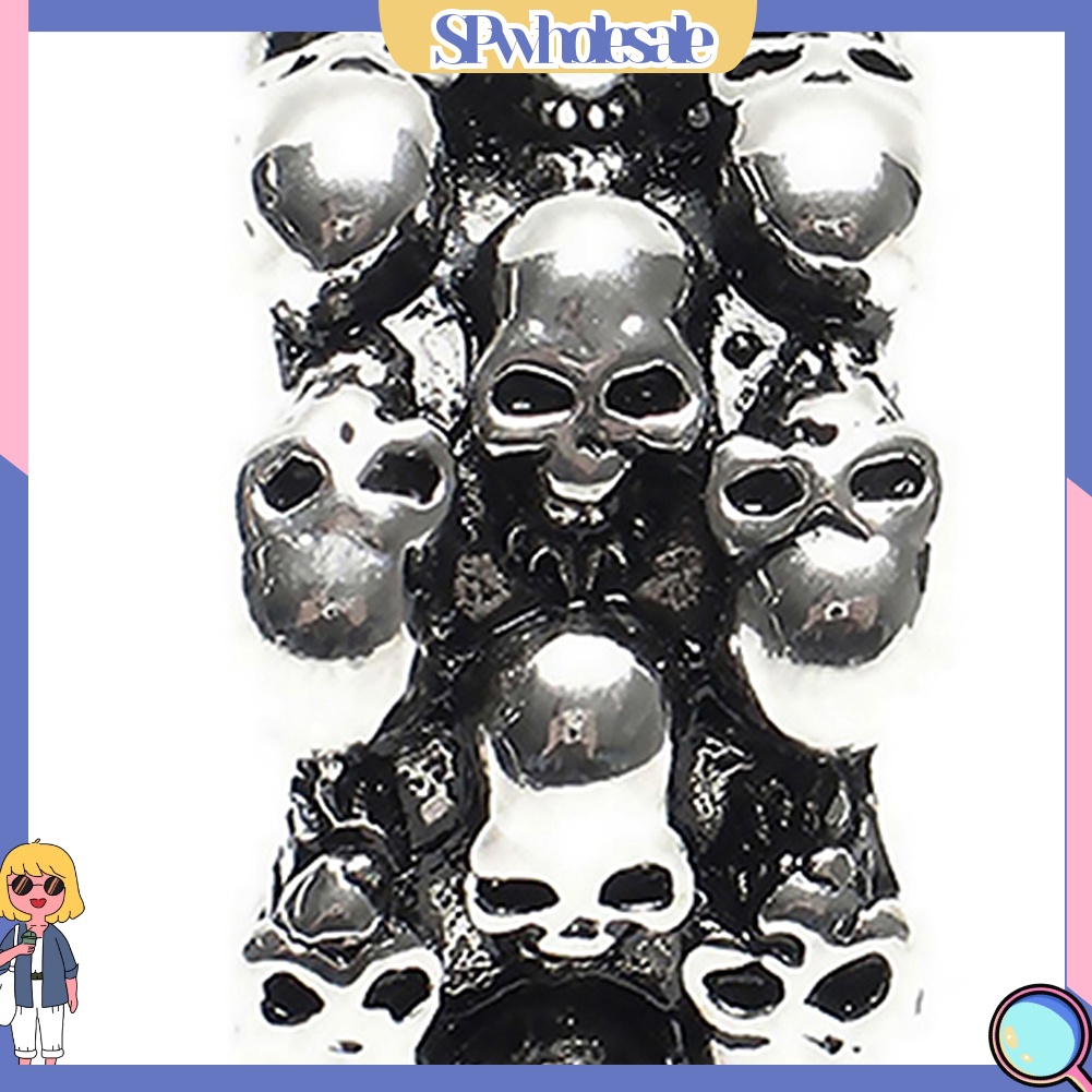 [SPwholesale] Nhẫn thiết kế đầu lâu thời trang cá tính cho nam