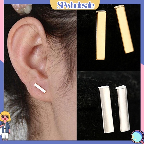 {SPwholesale} Đôi khuyên tai nữ hình số 1 thời trang