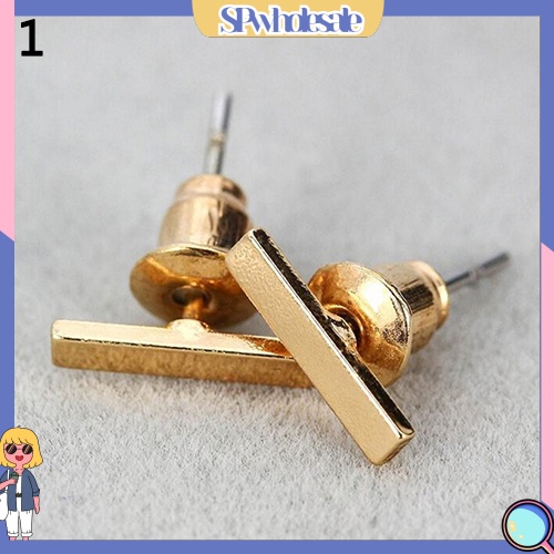 {SPwholesale} Đôi khuyên tai nữ hình số 1 thời trang