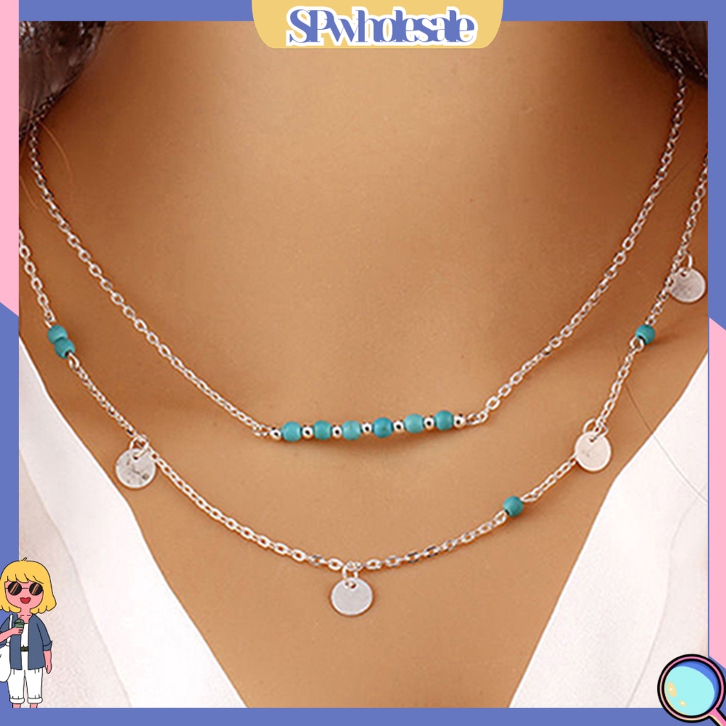 {SPwholesale} Vòng cổ choker nhiều lớp thời trang cho nữ