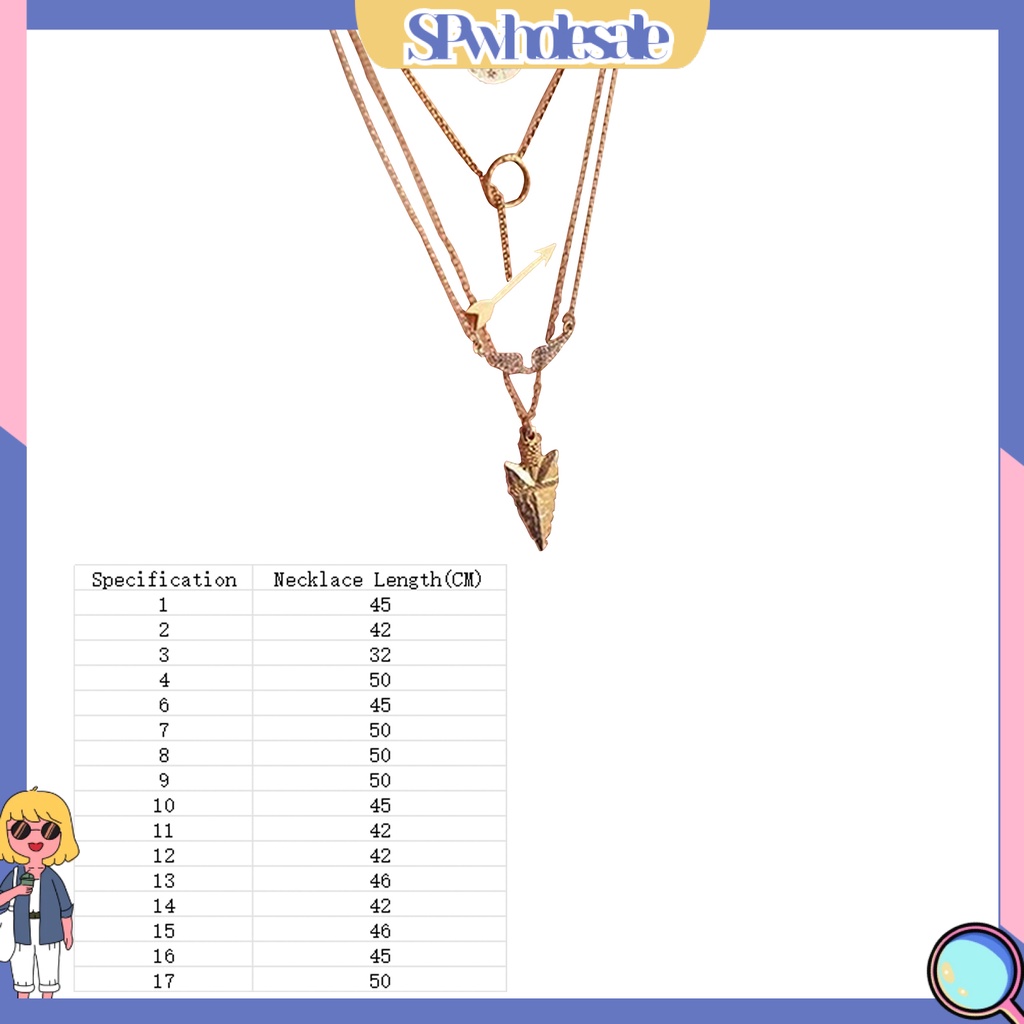 {SPwholesale} Vòng cổ choker nhiều lớp thời trang cho nữ