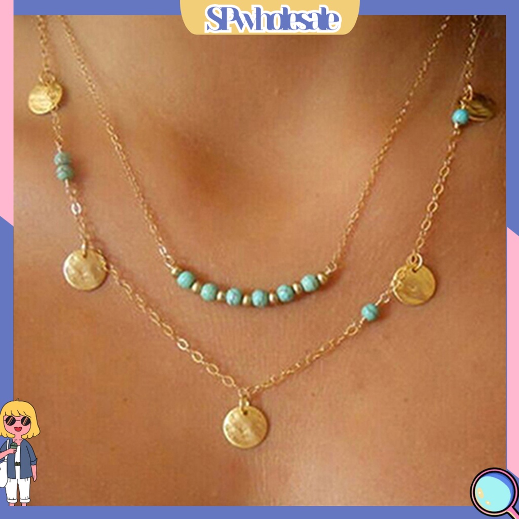 {SPwholesale} Vòng cổ choker nhiều lớp thời trang cho nữ