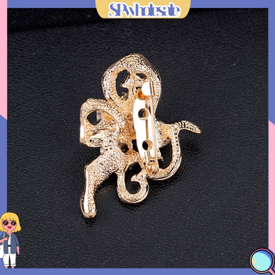 {SPwholesale} Bộ 12 ghim cài áo hình hoa bướm đính đá thời trang cho nữ