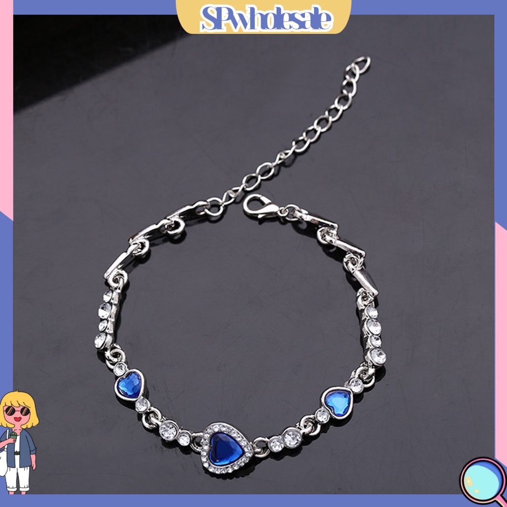 {SPwholesale} Vòng tay nữ trang đính đá tạo hình độc đáo