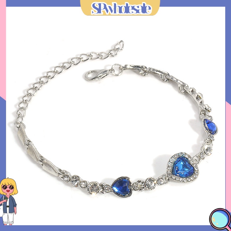 {SPwholesale} Vòng tay nữ trang đính đá tạo hình độc đáo